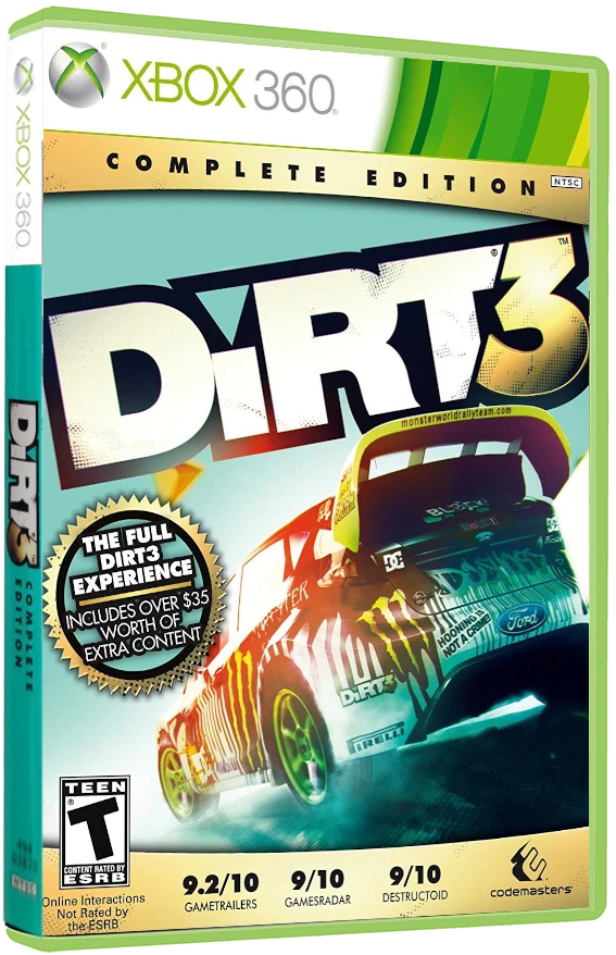 Dirt 3 [Complete Edition] box art