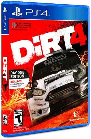 Dirt 4 box art
