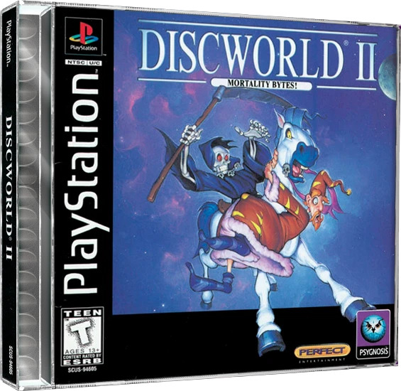 DiscWorld II Mortality Bytes box art