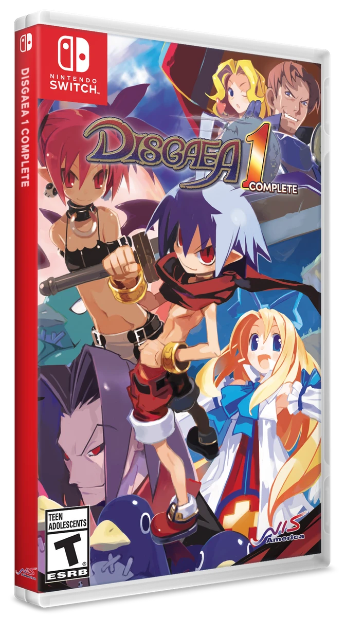 Disgaea 1 Complete box art