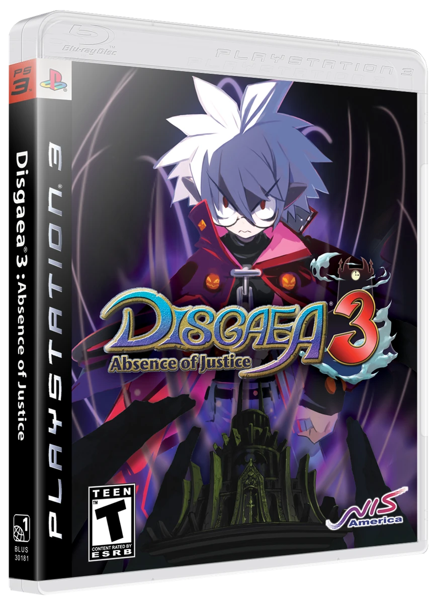 Disgaea 3: Absence of Justice box art