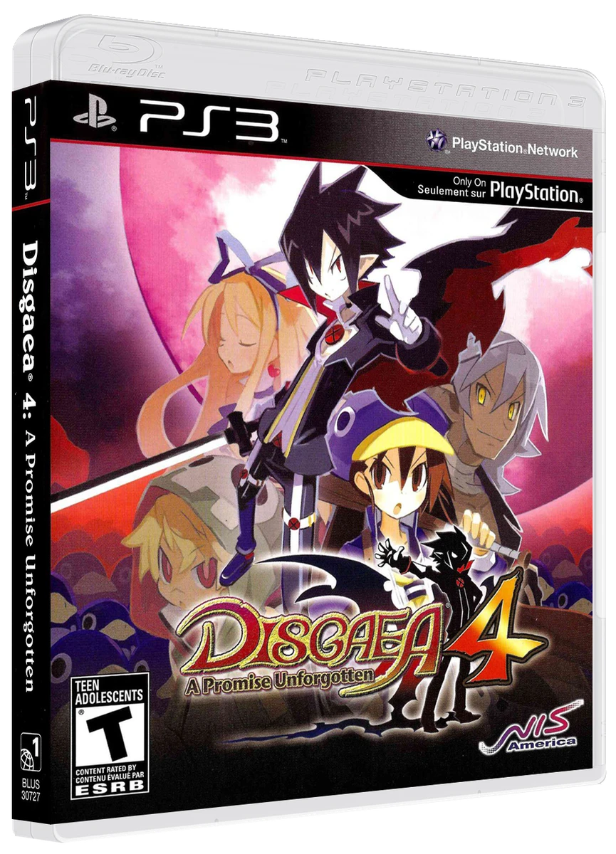 Disgaea 4: A Promise Unforgotten box art