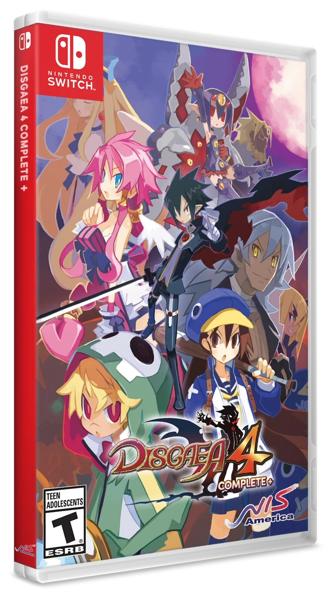 Disgaea 4 Complete+ box art