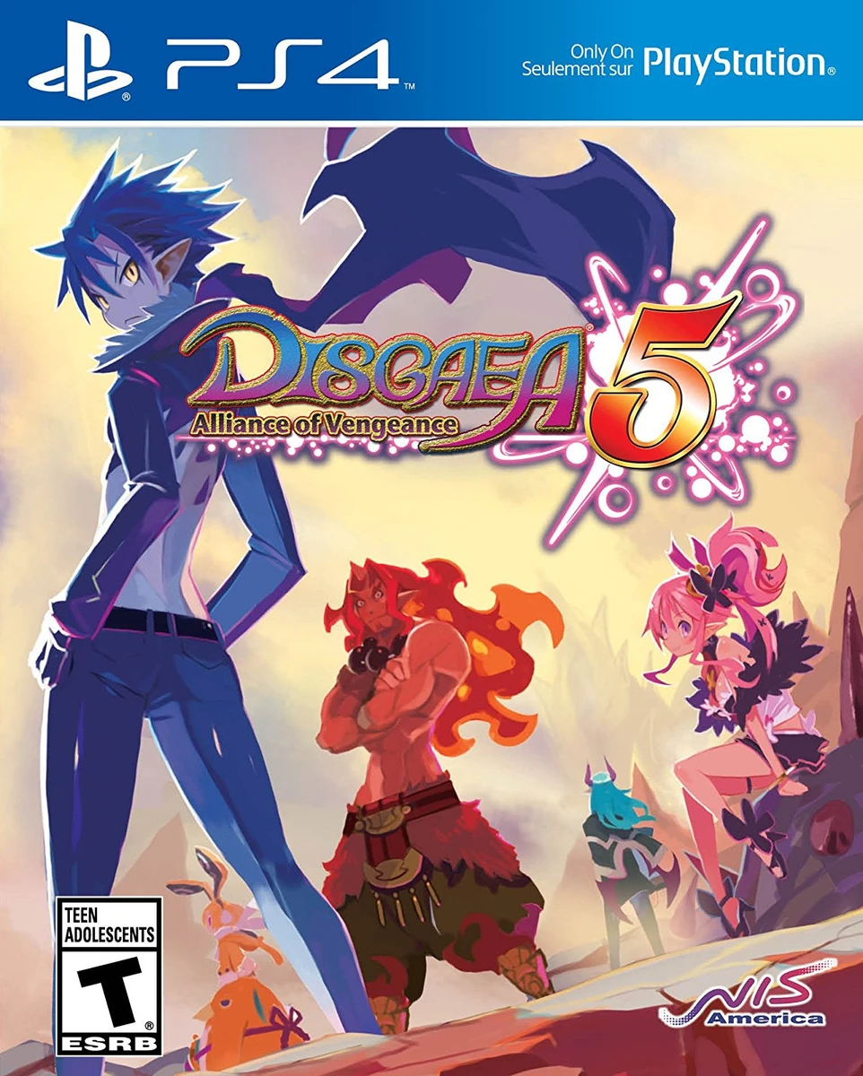Disgaea 5: Alliance of Vengeance box art