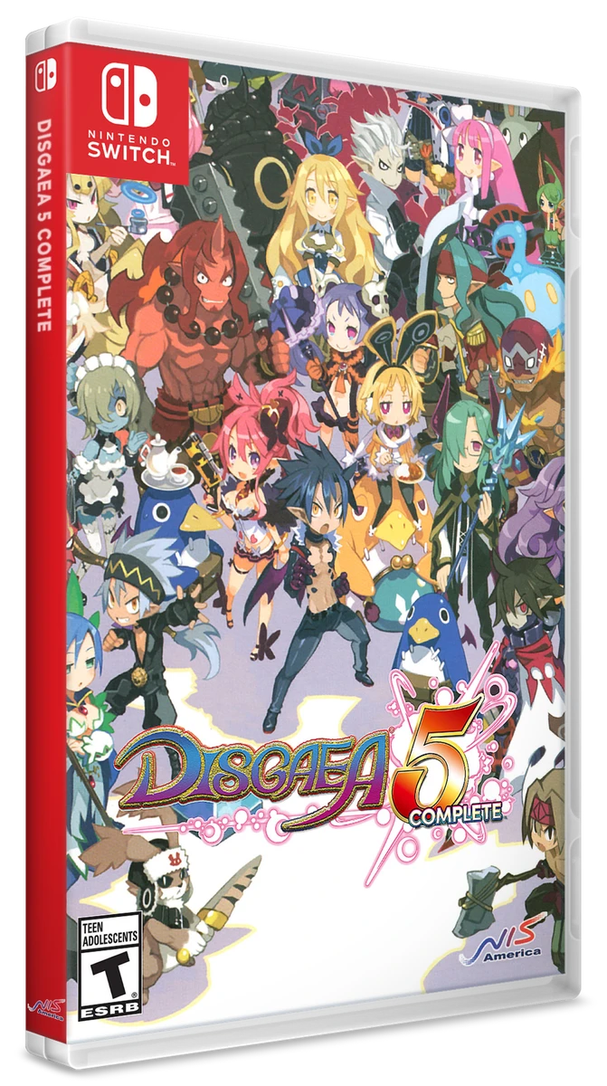 Disgaea 5 Complete box art