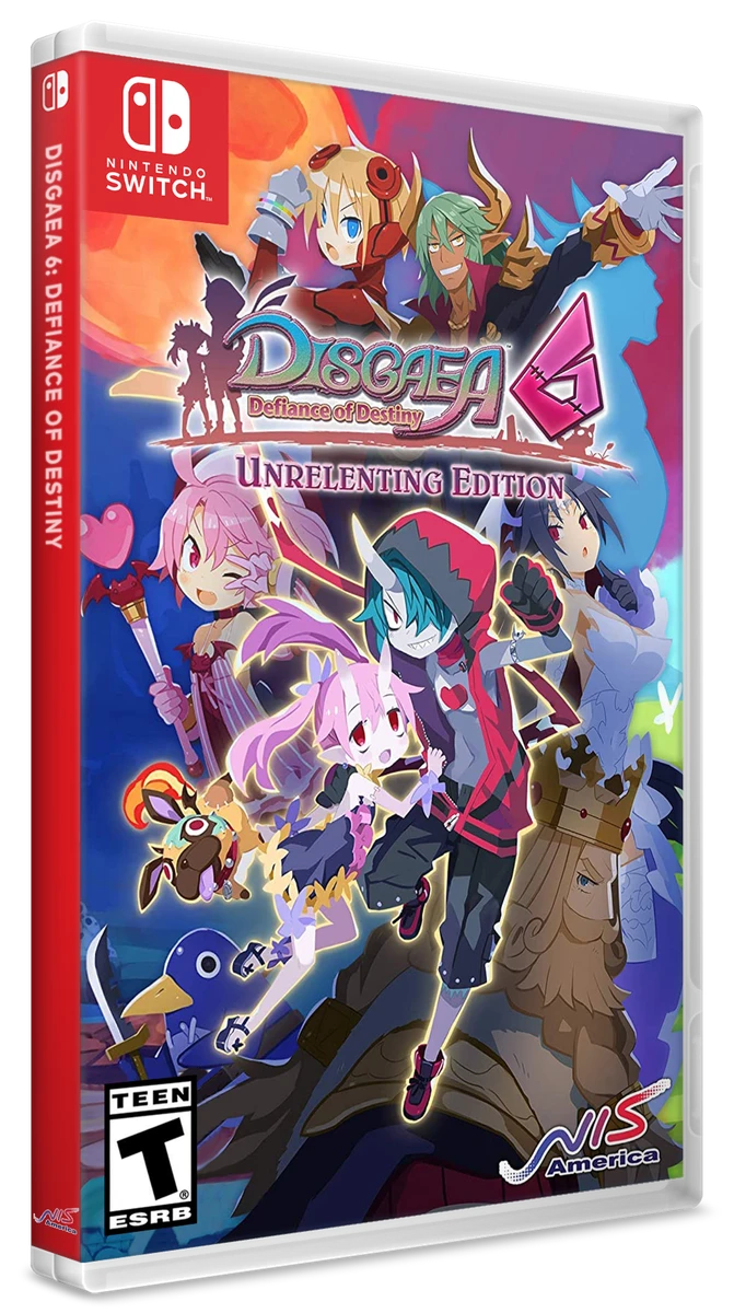 Disgaea 6: Defiance of Destiny [Unrelenting Edition] box art