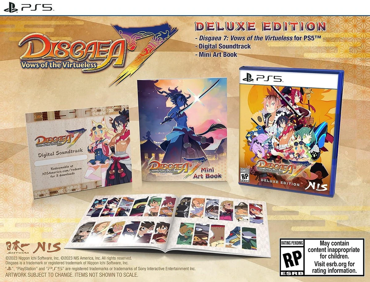 Disgaea 7: Vows of the Virtueless: Deluxe Edition box art