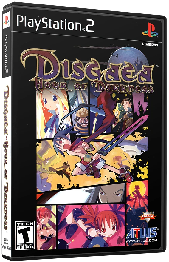 Disgaea Hour of Darkness box art