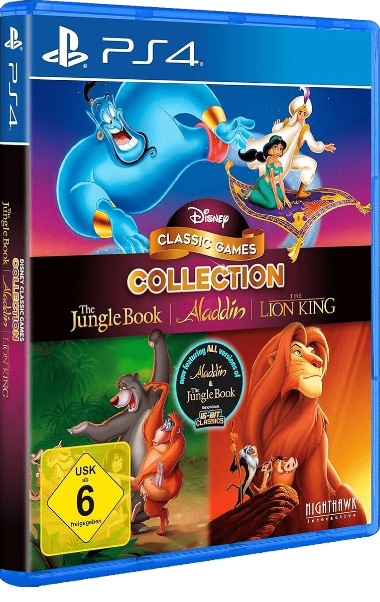 Disney Classic Games: Aladdin And The Lion King box art