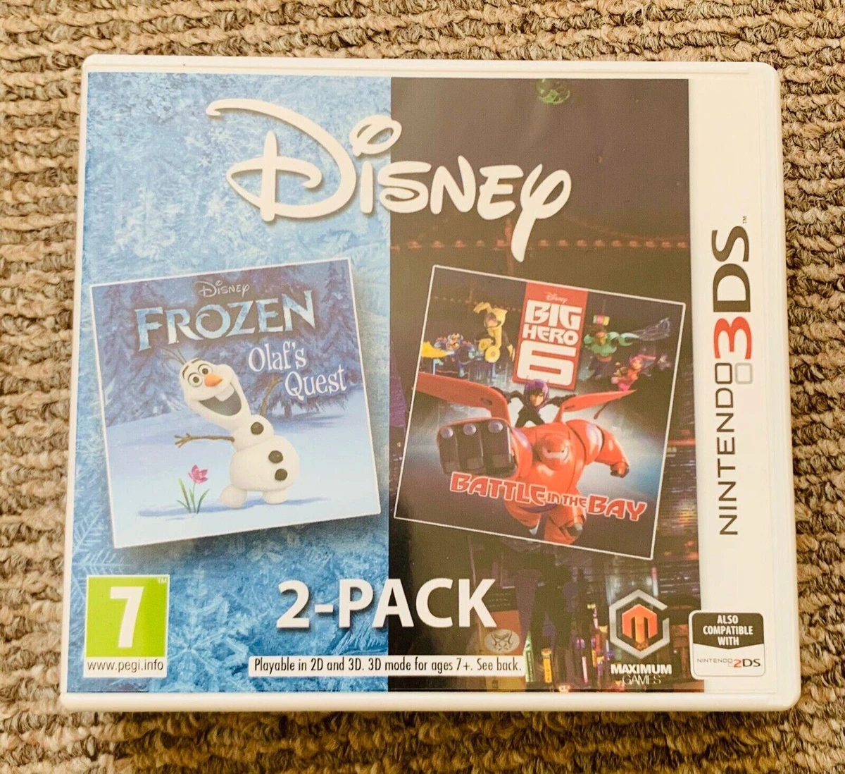 Disney Frozen + Big Hero 6 2-Pack box art