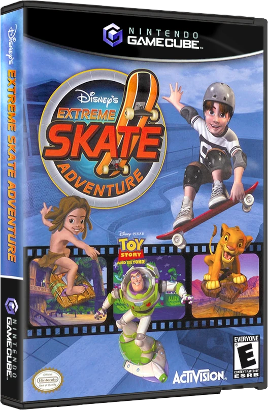 Disney's Extreme Skate Adventure box art