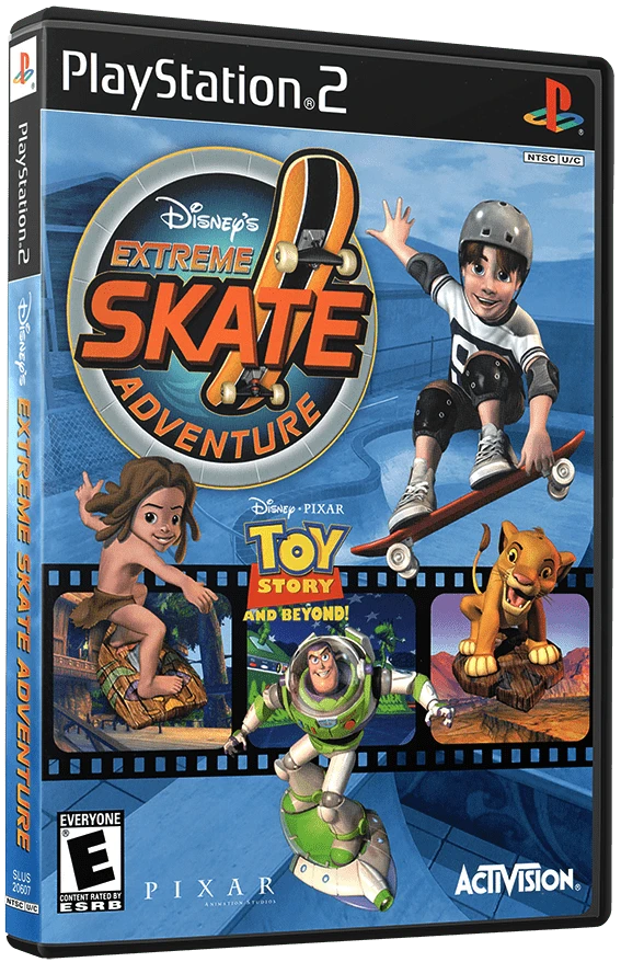 Disney's Extreme Skate Adventure box art