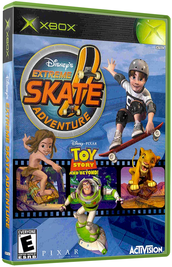Disney's Extreme Skate Adventure box art