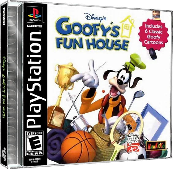 Disney's Goofy's Fun House box art