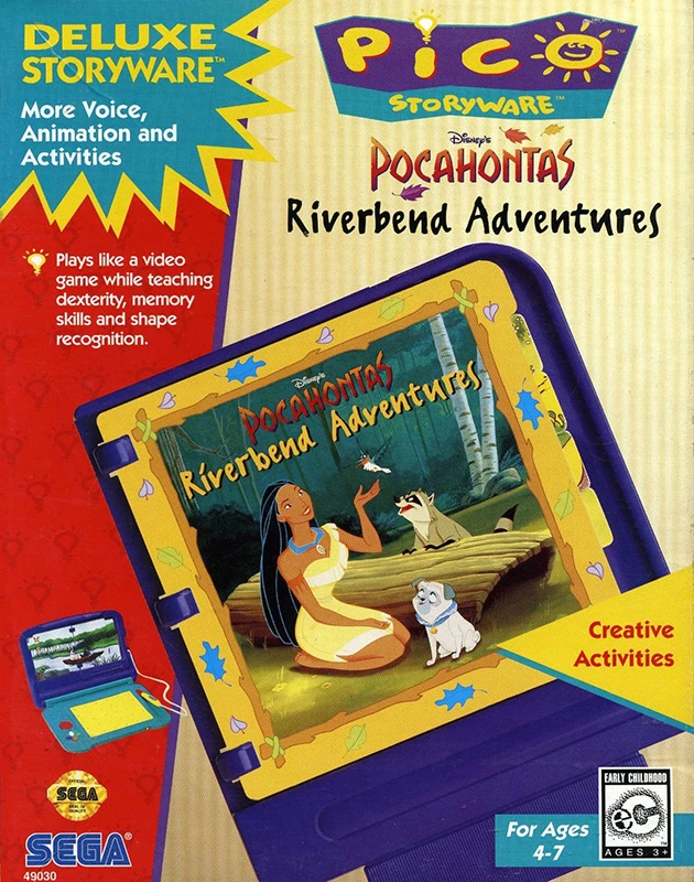 Disney's Pocahontas Riverbend Adventures box art