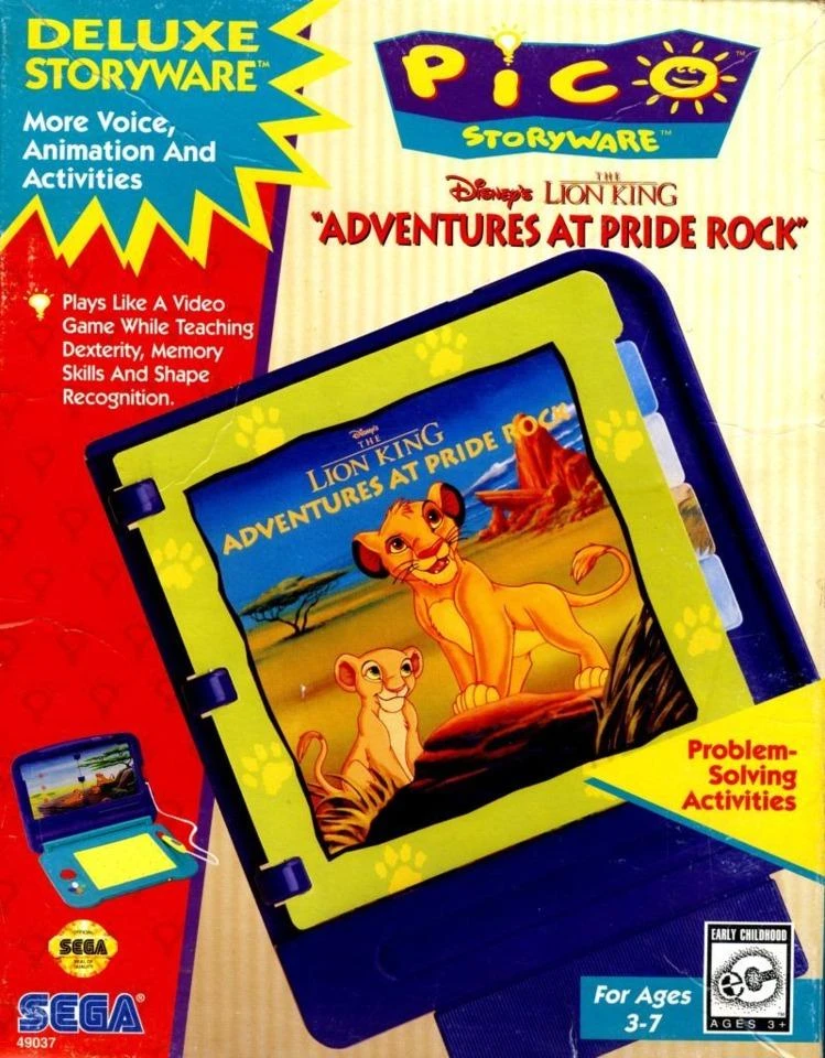 Disney's The Lion King: Adventures at Pride Rock box art