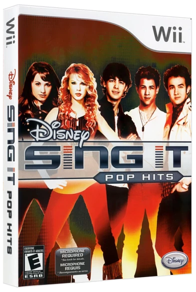 Disney Sing It: Pop Hits box art