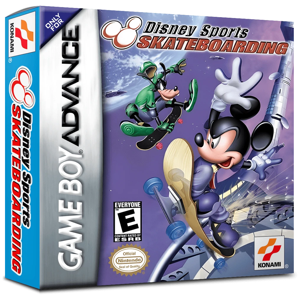 Disney Sports Skateboarding box art