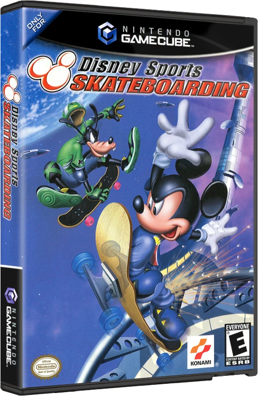 Disney Sports Skateboarding box art