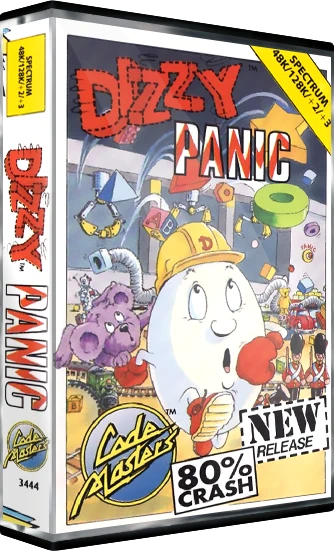 Dizzy Panic! box art