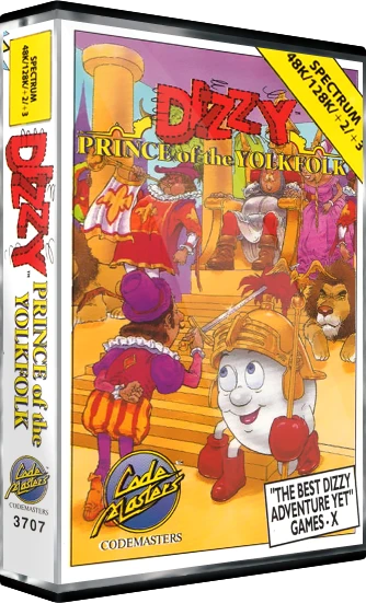 Dizzy Prince of the Yolkfolk box art