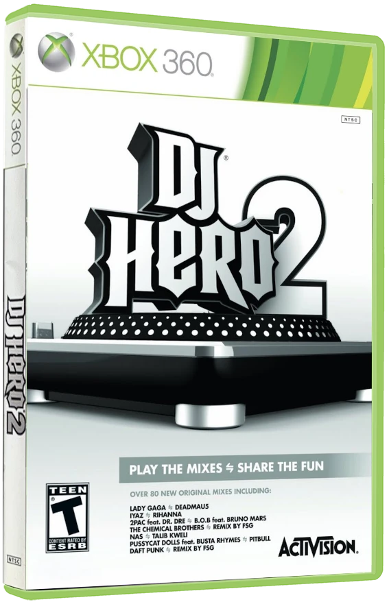 DJ Hero 2 box art