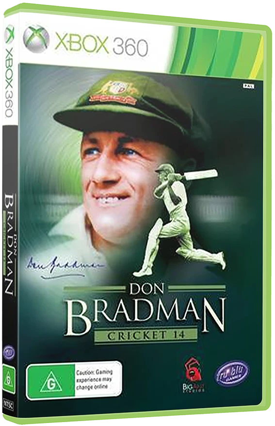 Don Bradman Cricket 14 box art