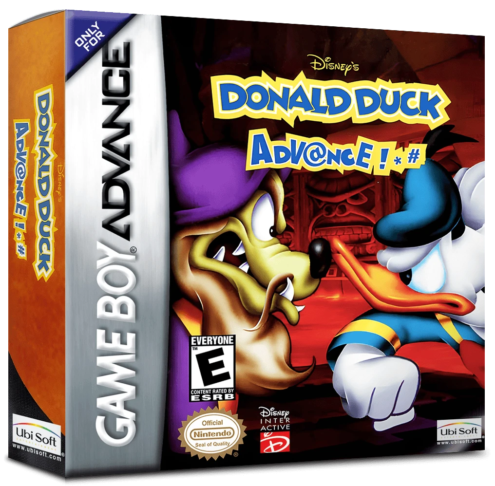 Donald Duck Advance box art