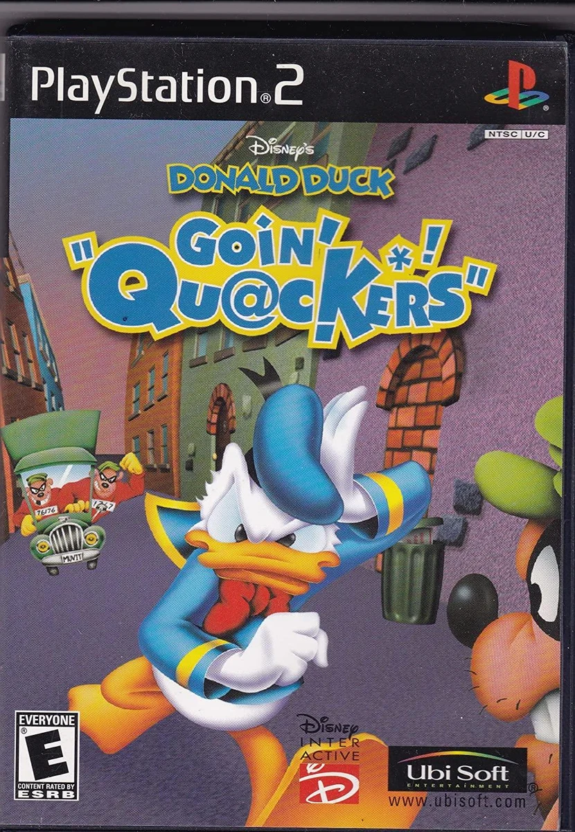 Donald Duck Going Quackers box art