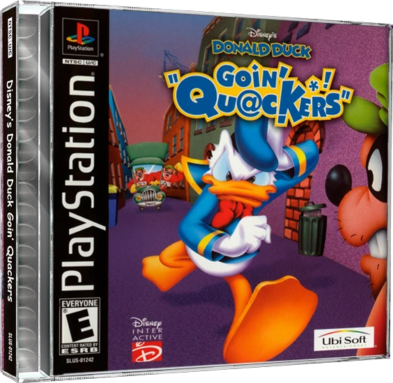 Donald Duck Quack Attack box art