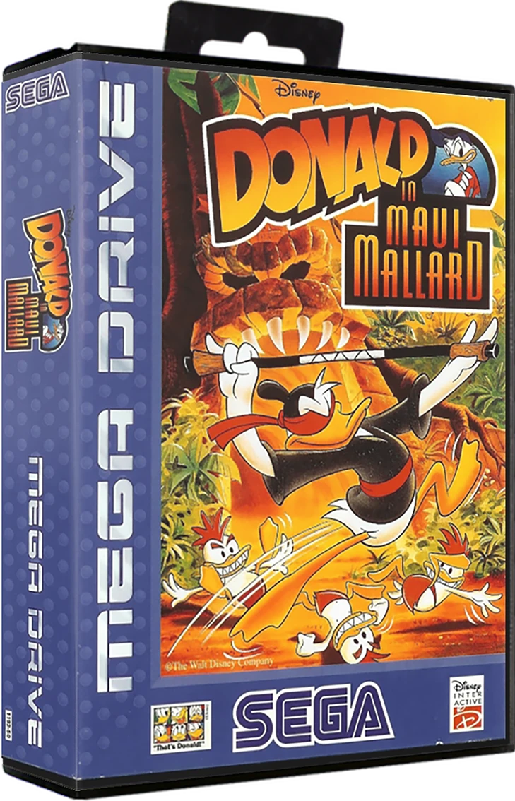 Donald in Maui Mallard box art