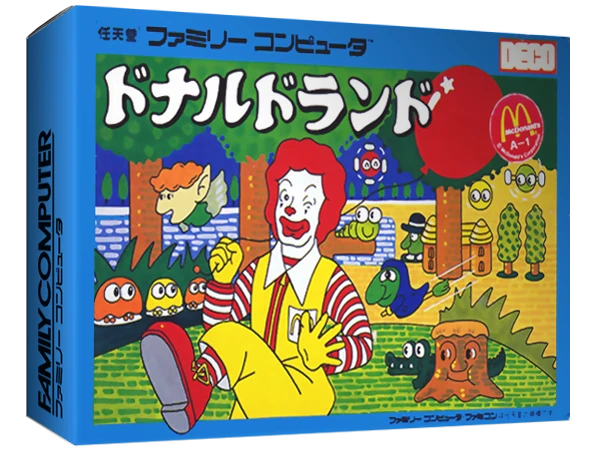 Donald Land box art