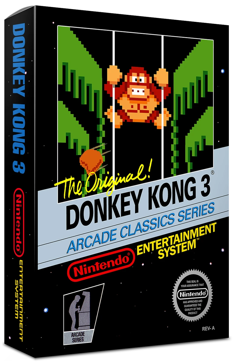 Donkey Kong 3 box art