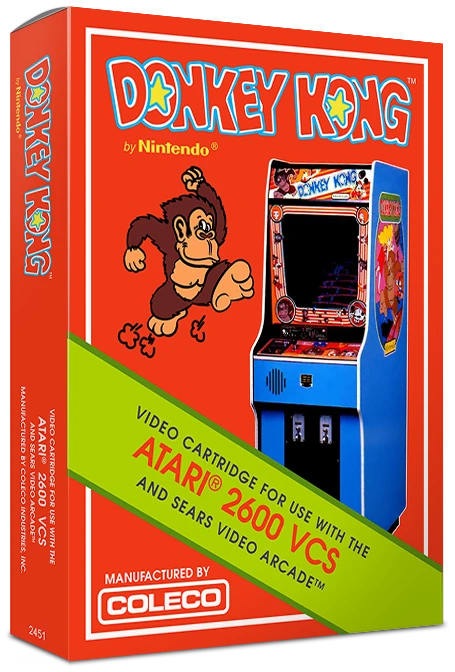 Donkey Kong box art