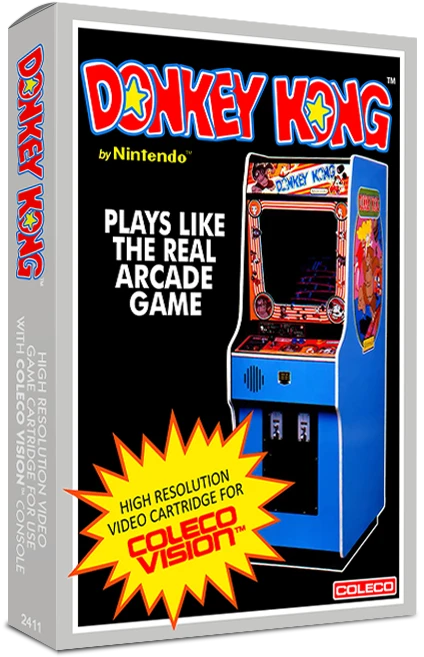 Donkey Kong box art