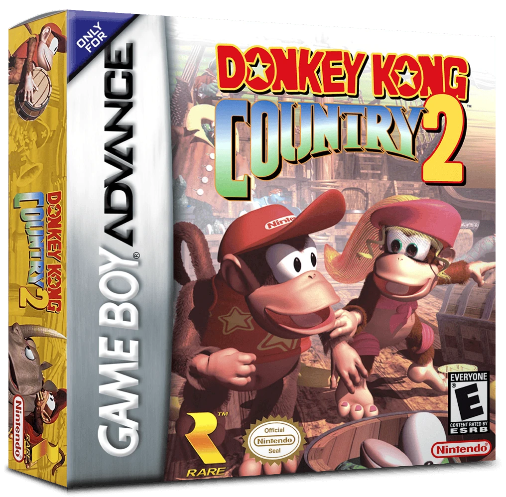 Donkey Kong Country 2 [Player's Choice] box art
