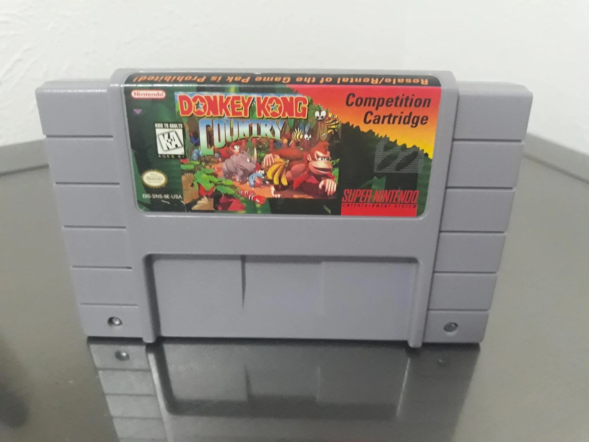 Donkey Kong Country Competition box art
