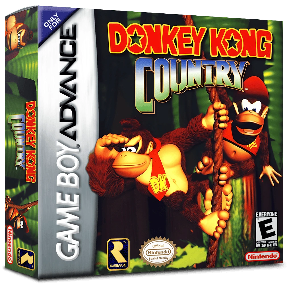 Donkey Kong Country box art