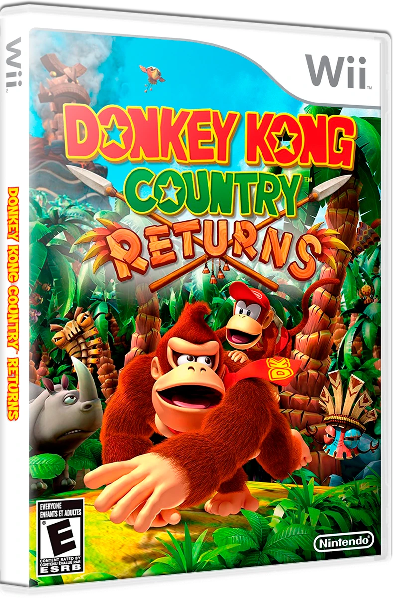 Donkey Kong Country Returns [Nintendo Selects] box art