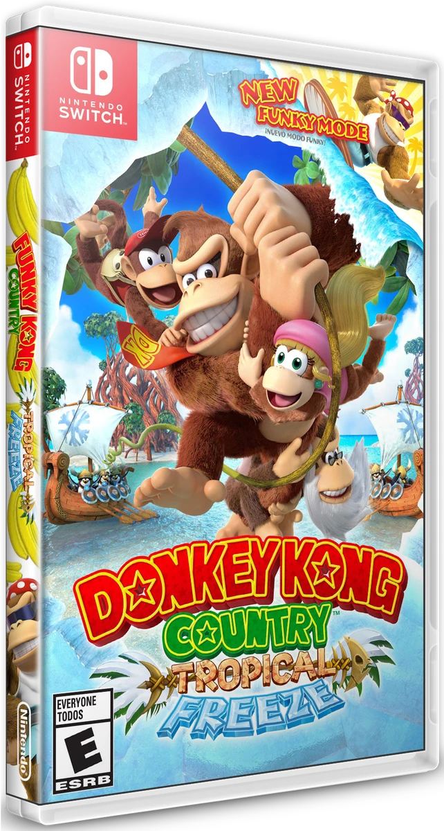 Donkey Kong Country: Tropical Freeze box art