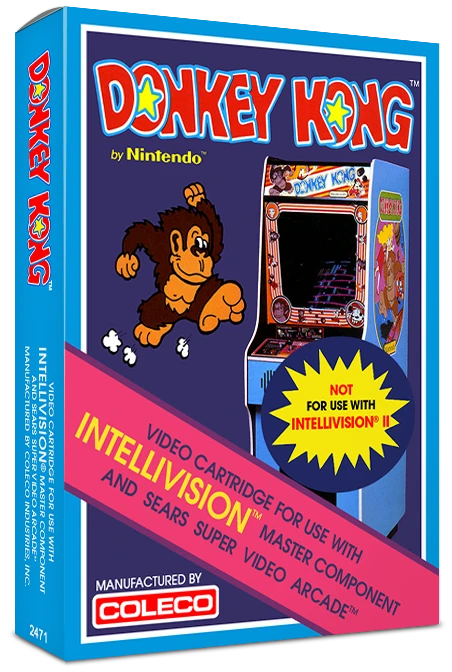 Donkey Kong box art