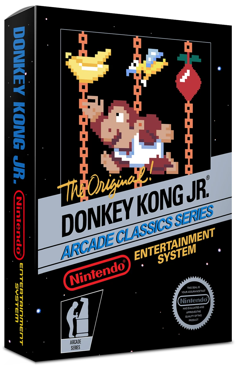 Donkey Kong Jr box art
