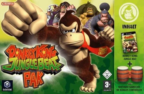 Donkey Kong Jungle Beat Pak box art
