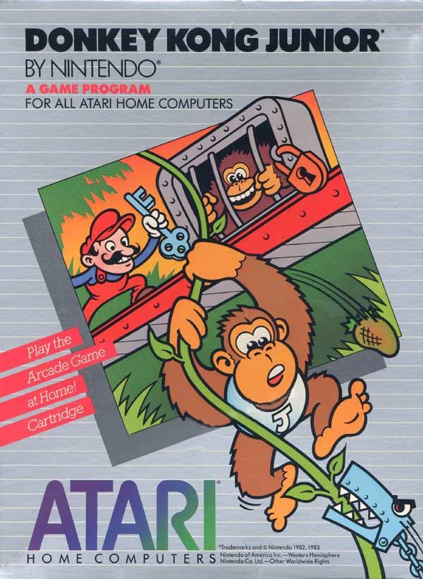 Donkey Kong Junior box art