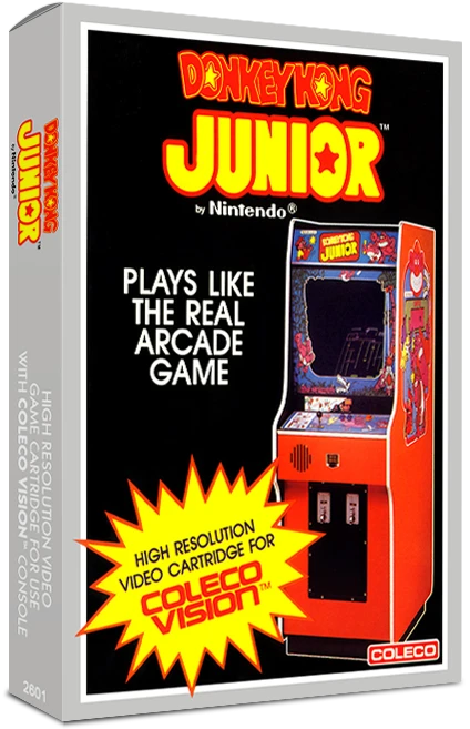 Donkey Kong Junior box art