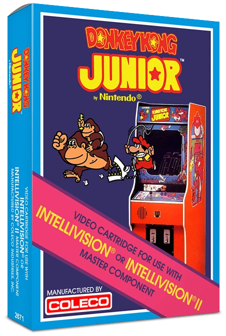 Donkey Kong Junior box art