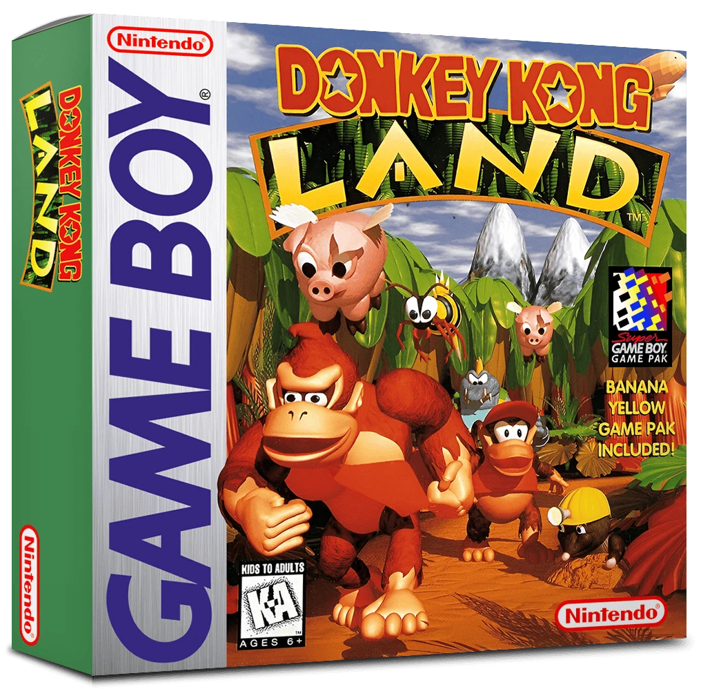 Donkey Kong Land box art