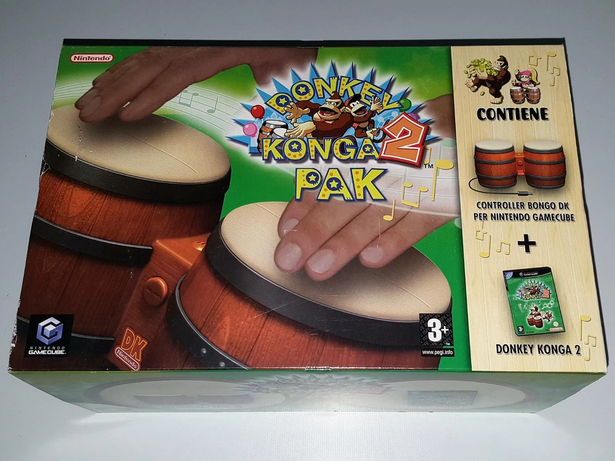 Donkey Konga 2 Pak box art