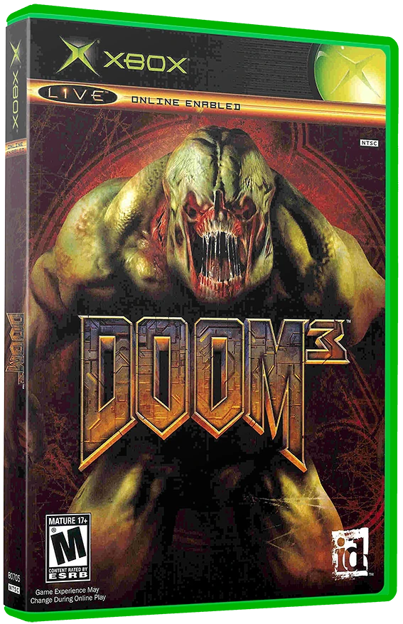 Doom 3 box art