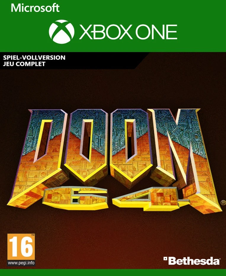 Doom 64 box art